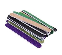 CRILSTYLEO 20 Pièces Lime à Ongles Paillettes Limes à Ongles Outils De Pédicure Des Ongles Outils De Manucure Des Ongles Planches à Ongles Plastique Moyen (pp)
