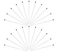 CRILSTYLEO 200 pièces Aiguilles Acier Inoxydable pour Entomologie Épingles Multi Collection et Dissection de Spécimens Kit Complet pour Collectionneurs et Amateurs