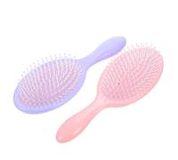 CRILSTYLEO 2pièces Peigne à Démêler Plastique Anti-statique De Peignes De Massage Pour Femmes Pour Cheveux Bouclés Et Épais Pratique Et Avec Design Ergonomique Pour Chevelu