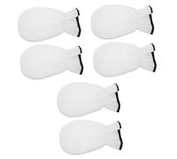 CRILSTYLEO 3 Paires D'huile Essentielle De Thérapie De Cire De Kessa De Barbecue Exfoliants Plus Uv à Ongles Uv Recharges Masque Blanche Polyester