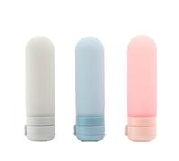 CRILSTYLEO 3 Pièces Contenant De Shampoing Articles De Toilette Bouteilles De Voyage Rechargeables Parfum Distributeur Conditionneur Conteneur De Voyage Contenant De Toilette