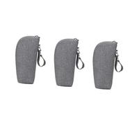 CRILSTYLEO 3 Pièces Isolant pour Biberon Mini Chauffage De Voiture USB pour Biberons Poche Chauffe- Biberon Bouteille d'eau De Voyage Portable Tissu Oxford Grey