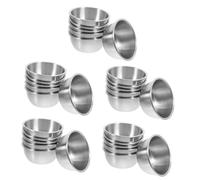 CRILSTYLEO 30 Pcs Saucière Petits Bols Pour Plats D'Accompagnement Récipients À Sauce Bols De Préparation Petits Bols Mini Soucoupes Individuelles Assiette À Sauce À Épices Tasses À