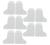 CRILSTYLEO 50 Pièces Couverture jetable de Film de pied épurateur de pieds oignon éplucheur couvre chaussure impermeable couvre-pieds couvertures d'essayage de chaussures matériau cpe épaissi