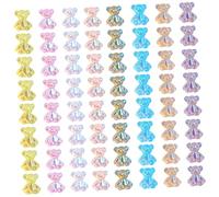 CRILSTYLEO 64pièces Charms à Design Ours Créatif Décorations De Manucure Élégantes Pour Femmes Et Hommes Accessoires Pour Beauté Des