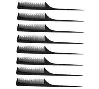 CRILSTYLEO 8pièces Peigne Anti- Peigne De Massage Pratique Pour Coiffure à Et Salon Accessoire Amical Pour