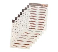 CRILSTYLEO Autocollant Pour Sourcils 8 Feuilles Autocollants De Maquillage Imperméable