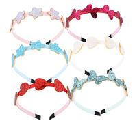CRILSTYLEO Bandeaux À Paillettes Pour Filles Serrage-tête Étoile Élastique Coiffe Brillante Accessoires Cheveux Présent