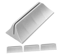 CRILSTYLEO Base D'écran Support De Séparation Base De Séparation Épaissie Pieds D'écran en Plastique Supports D'écran De Confidentialité Utiles Fourniture De Pièce Clips D'écran
