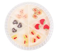 CRILSTYLEO Boîte De Décorations De Manucure De Nail Art Design Et Desserts Pour Manicure Et Embellissements Élégants
