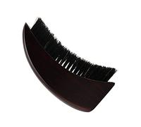 CRILSTYLEO brosse à cheveux peigne de voyage brosse de soin de barbe brosse à barbe homme hair charms hair toppers brosse de nettoyage de barbe brosse en bambou crinière de Brown