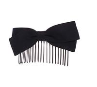 CRILSTYLEO Cheveux Nœud Et Frange Accessoire Pour Cheveux Inséré Coiffure Pour Femmes Et Filles Noir