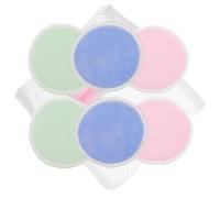 CRILSTYLEO Démaquillants Lavables En Fibre De Ensemble De 7pcs 2pcs 2pcs 2pcs 1 Pochette De Rangement Accessoires De Maquillage Écologiques Et