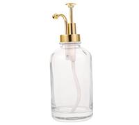 CRILSTYLEO Distributeur De Sirop En Verre Pompe Distributeur Simple Pour Sirop D'érable Pot À Miel Réutilisable