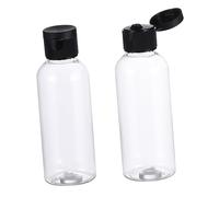 CRILSTYLEO Ensemble De Flacons De Toilette De Voyage Rechargeables De 1 Ml Avec Pompe Pour Lotion Shampoing Parfum
