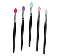 CRILSTYLEO Kit Maquillage 5 Pièces Pinceaux Cosmétiques Outils Beauté Visage Fard À Paupières Anti Blush Fond De Teint