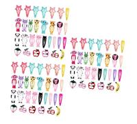 CRILSTYLEO Lot De 30 Barrettes À Cheveux En Métal À Imprimé Animal Pour Filles Garçons Et Filles Pour Chignons Design Dessin Animé