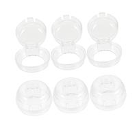 CRILSTYLEO Lot De 6 De Boutons De Cuisinière à à l 39 Épreuve Des Enfants Faciles à Installer Et Multi-usages Pour Four Cuisinière à Induction Machine à Laver Ordinateur