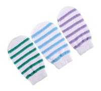 CRILSTYLEO Moufles De Bain Mitaines Exfoliantes Corps Moufles De Bain Outil D'exfoliation Nettoyage De Peau Sain