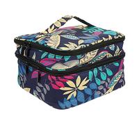 CRILSTYLEO Organisateur De à Double De Voyage Élégant Pour De Manucure Et Cosmétiques Capacité Oxford Et Imperméable Pour Usage Et Déplacements