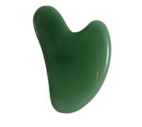CRILSTYLEO outil de grattage soin du visage masseur facial rouleau pour le visage Masseur grattant pierre de gua sha pierre gua sha masseur de grattage gua sha planche de guasha jade Green