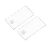 CRILSTYLEO Palette Support Cils 10x5cm 2pcs Plateau Extension Greffe Adhesif Présent Makeup