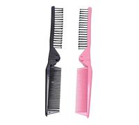 CRILSTYLEO Peigne Pliable À Double Tête Antistatique Peigne Pliant Pour Cheveux Résistant Aux Hautes Températures