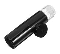 CRILSTYLEO Pinceau De Maquillage En Poudre Rougir Organisateur De Pinceaux Cosmétiques Pinceau Applicateur De Rouge à Lèvres Brosse Visage Exfoliante Faux Bronzage Plastique Black