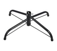 CRILSTYLEO Porte-Sapin de noël Christmas Tree Stand Sapin de Noel Pliable embauchoir en cèdre décoration de Sapin de noël Support en Fer pour Sapin de noël Support d'arbre Pliant Black