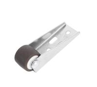CRILSTYLEO Roulette de Porte Basse Hauteur Silencieuse Tpe Roulette Rigide Fixe pour Meubles et Armoires Remplacement Durable avec Montage Latéral ou Vertical Roue Directionnelle Bruit pour