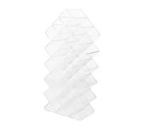 CRILSTYLEO support acrylique Etagère d'exposition maquillage rouge à lèvres Rangement cosmétique transparent pour lipstic présentoir de rouge à lèvres présentoir de magasin