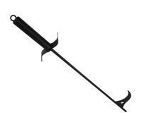 CRILSTYLEO Tisonnier De Cheminée Acier Forgé Outil Portable Pour Feu De Camp Pour Camping Et Extérieur Accessoire Pratique Et