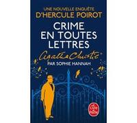 Crime en toutes lettres Sophie Hannah (Auteur)