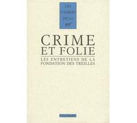 Crime et folie Collectif (Auteur)