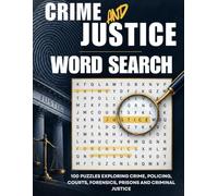 Crime & Justice Word Search