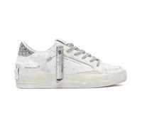 Crime London - Baskets Blanches pour un Style Urbain - Femme - Chaussures - Blanc - Taille: 39 EU