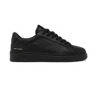 Crime London - Baskets en cuir noir - Homme - Chaussures - Noir - Taille: 43 EU