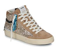 Crime London Baskets montantes RECUT HIGH in Doré 39