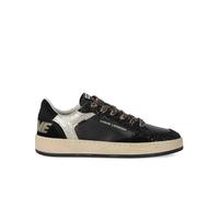 Crime London - Baskets Paillettes Poney Noir - Femme - Chaussures - Noir - Taille: 36 EU