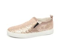 Crime London - Chaussures Slip-On à Sequins - Femme - Chaussures - Rose - Taille: 35 EU