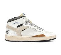 Crime London Chelsea Mid Baskets pour homme en cuir blanc U26CR01 11230AA8.10, Blanc, 40 EU