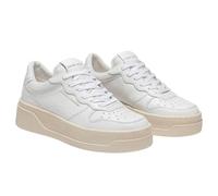 Crime London, Crime Force 1, Chaussures Baskets Compensées Cuir, Mode Fashion, Blanc, 38 EU