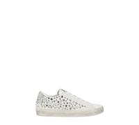 Crime London - Distressed Baskets - Femme - Chaussures - Blanc - Taille: 38 EU