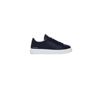 Crime London, Homme, Chaussures, Bleu, Taille: 43 EU Baskets en Cuir Bleu - Modèle 16806
