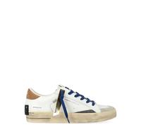 Crime London - Sk8 Deluxe Baskets - Homme - Chaussures - Blanc - Taille: 43 EU