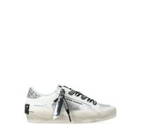 Crime London - Sk8 Deluxe Cold Hearted - Femme - Chaussures - Blanc - Taille: 39 EU