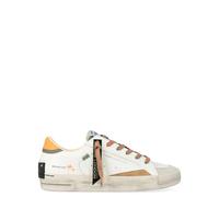 Crime London - Sk8 Deluxe - Homme - Chaussures - Blanc - Taille: 44 EU