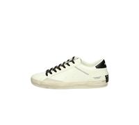 Crime London Sneaker Distressed in pelle White/Black U25CR02 16001PP5.10