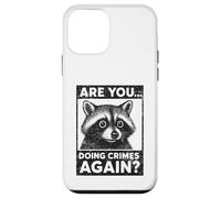 Crime Meme Raton Laveur Curieux Amoureux Malicieux Coque pour iPhone 12 Mini