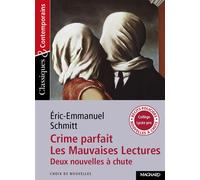 Crime parfait et les Mauvaises lectures - Classiques et Contemporains 2011 - Laurence Sudret - Magnard - Poche - Scolaire / Universitaire